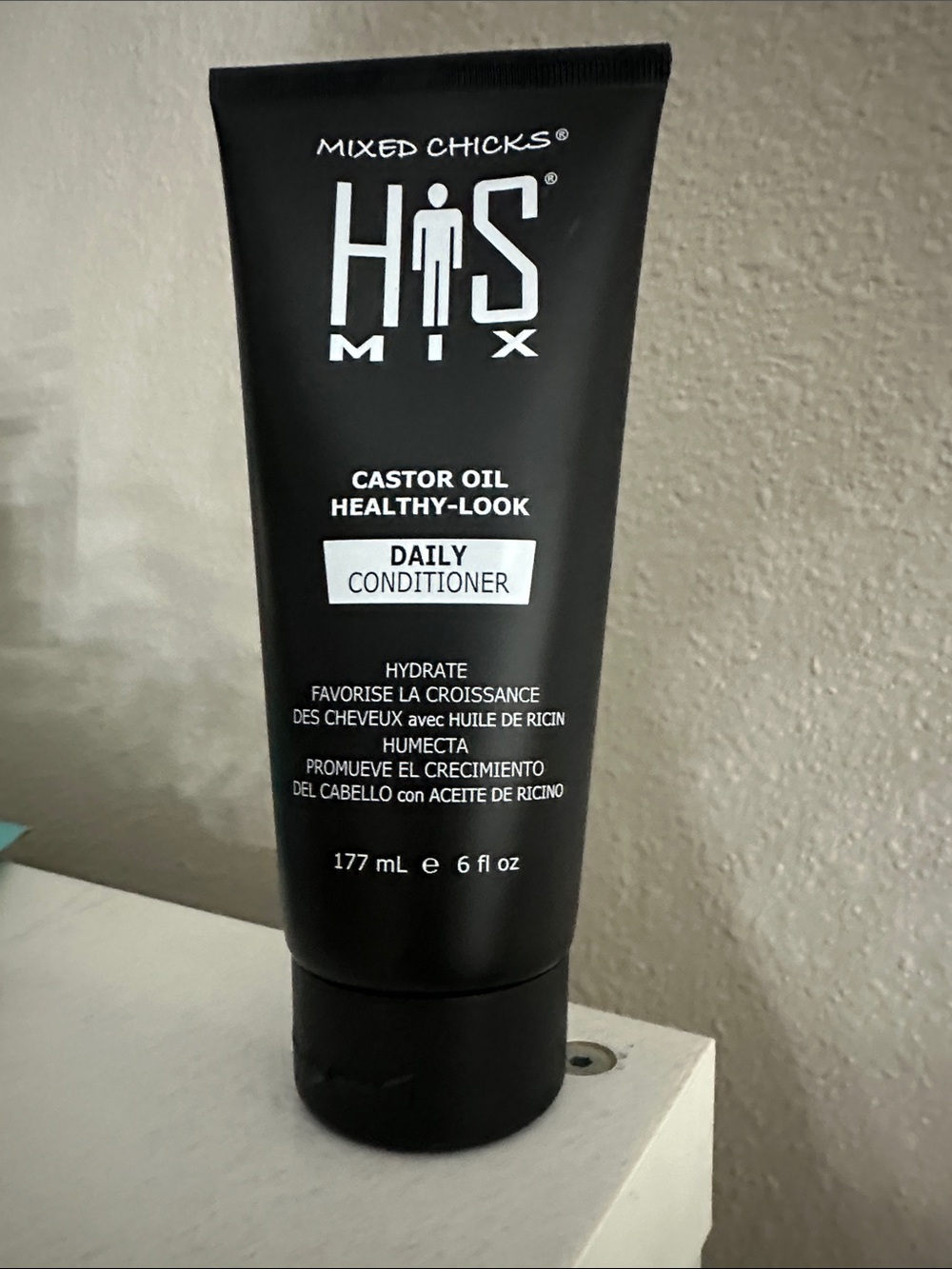 Castor Oil Daily Conditioner for Men - Black